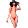 Chilirose - Cr 4840 Micro Bikini Rouge S/M